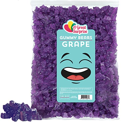 Purple Gummie Bears Gummy Bears Bulk Purple Gummies for Mardi Gras
