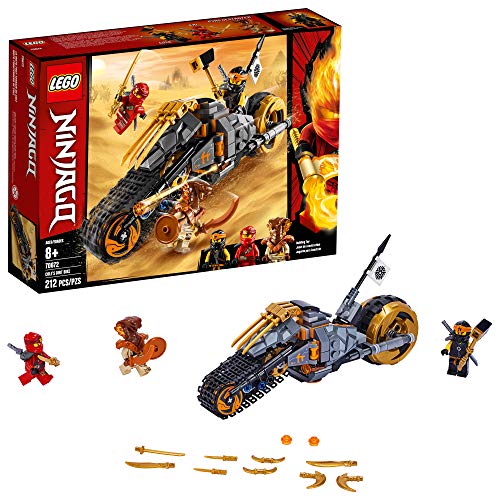 LEGO Ninjago Cole's Dirt Bike 70672 Building Kit, New 2019 (212 Pieces) (Best Bike Accessories 2019)