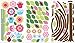 Giant Spring Flower Garden & Tree Baby/Nursery Wall Sticker Decals for Boys and Girls (Tree 4.4 Feet Tall)