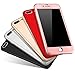 iPhone 7 Plus Case,iPhone 8 Plus Case SEEKFULL 360 Full Body Protection Ultra-Thin Hard Slim Case with [Tempered Glass Screen Protector] case for Apple iPhone 7 Plus,iPhone 8 Plus (Red)