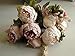 Seasofbeauty European Peony bouquets Decorative Silk Artificial Flowers Home Wedding Furnishing