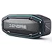 ZENBRE Bluetooth Speakers, D6 Bluetooth 4.1 Waterproof IPX6 with 18h Play-time, 10W Dual Driver with Bass Resonator, Handsfree Calling, Shockproof Portable Speaker(Blue)