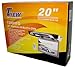 Tview T20DVFD-BK 20-Inch Flip Down Monitor with Built in DVD Player (Black)
