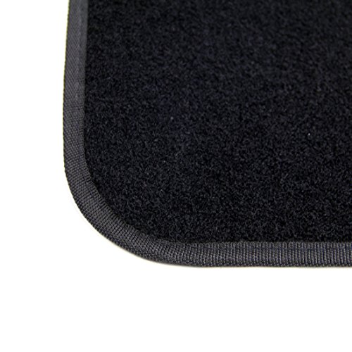 Copap 4pcs Full Set Carpet Floor Mats Universal Fit Mat for Car SUV, Van & Trucks - Front & Rear Driver & Passenger Seat ( Black ) - Thumbnail 6