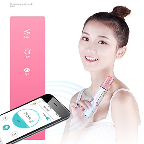Nano Ionic Facial Steamer, Handheld Hot Mist Moisturizing Cleaning Pores Clearing Blackheads Acne Interior Humidifier Home Sauna Spa System Facial Atomizer Facial Hydration System Nano Sprayer - Thumbnail 2
