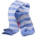 Wowlife Girls Colorful Stocking Over Knee Thigh Long Sock Pantyhose Leg Stocking (Blue)