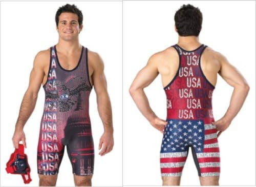 usa freestyle wrestling singlets