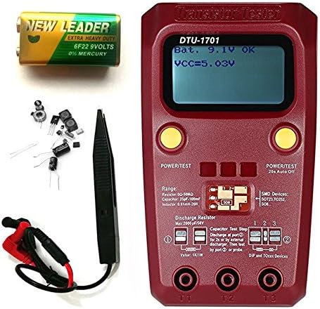 Transistor Tester Digital Multimeter Electronics Multi Tester [Energy Class A+++]