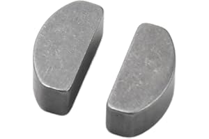 NOTONMEK 2PCS Woodruff Key 90280-05001-00 Compatible WIth Yamaha Motorcycle, ATV Big Bear Bear Tracker Grizzly Raptor Wolverine Timberwolf Warrior Bruin, UTV Rhino Viking, Snowmobile