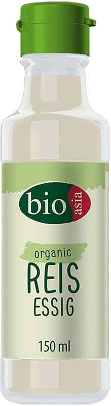 Vinagre de arroz biológico, vinagre para temperar e realçar arroz de sushi, vegan, 1 x 150 ml — foto 1 de 4
