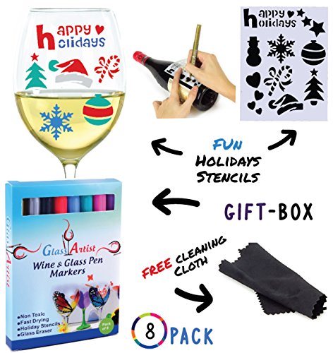 1 ORIGINAL+Glass+Artist+Wine+Markers