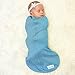 Woombie True Air Swaddle (Blue, Newborn 5-13 lbs)