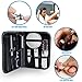 Nail Clippers Pedicure Manicure Set – 9in1 Stainless Steel Professional Grooming Kit for Men & Women, Perfect Gift Idea or Travel Case Kit