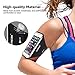 LETSCOM Running Armband for Cellphone, Smartphone Case with Key Holder Compatible with iPhone 8 7 6 6S Samsung Galaxy S10e S9 S8 S7