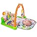 Tapiona Baby Gym Piano - Kick and Play Mat, Activity Mat Infant - Newborn Toys Boy and Girl 0-3 Years for Tummy Time, Lay and Play, Sit and Play - Gift Registry Baby Shower - Mirror, 4 Baby Toys