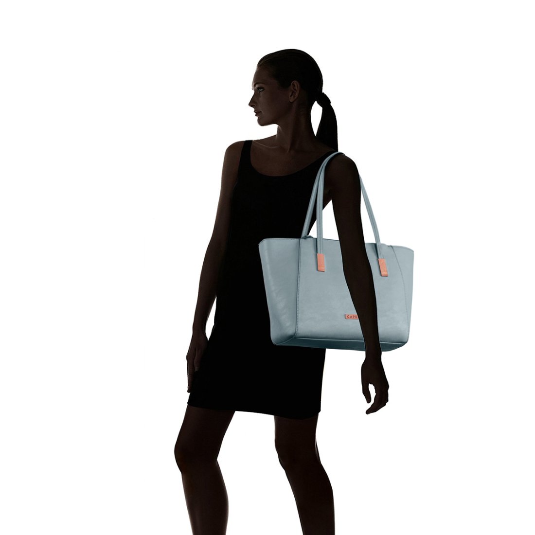 caprese prudence women's tote bag (dull blue) ()