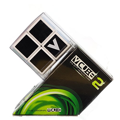 V-Cube 2 Cube Toy, White/Multicolor