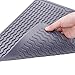 Piduules Eco-friendly Silicone Dish Drying Mat Large Reusable Non-slipping and Heat Resistant Dish Quick Drying Pad, Dishwasher Safe, Gray Large 15.8”x12”