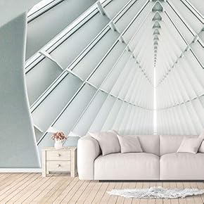Wall Murals for Bedroom Spatial Perspective Large Removable Wallpaper Peel and Stick Wall Stickers - 66x96 inches