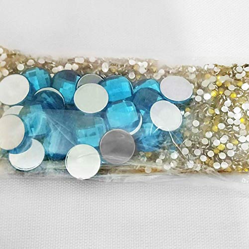 Mosaic Making Diamond Painting DIY Special Shaped Diamond Painting Novelty Flower Wall Clock Crafts Decor - Thumbnail 7