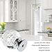 IFOLAINA Kitchen Cabinet Knobs Crystal Round Bubble Glass Handle Decorative Cupboard Dresser Drawer 10 Pcs Bookcase Pull Bathroom