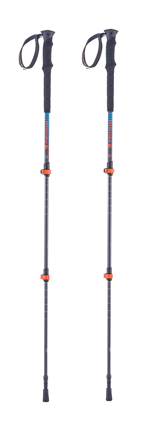 Ferrino Nuptse Trekking Pole, Black, 60/135 cm