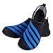 LUXUR Running stripes Skin Shoes Flexible Barefoot Flats Yoga Sports Unisex