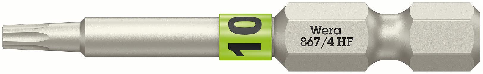 Wera - 05060506001 - Bit with Holding Function, 867/4 TORX® HF, TX 10 x 50 mm