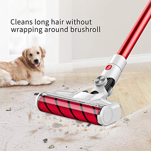 JIMMY Cordless Vacuum, Stick Vacuum Cleaner, 125 AW/20 Kpa Suction