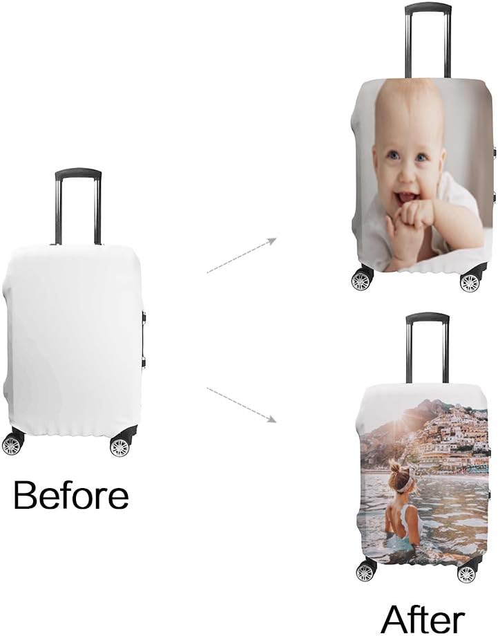 custom luggage cover