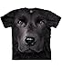 The Mountain Black Lab Face, 0, Large