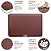 Anti-Fatigue Comfort Mat, NOSIVA Premium Kitchen/Office Standing Desk Mat, Multi-Purpose Design Safe on Most Surfaces, 20 x 30 In (Dark Brown)