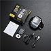 Aniee Portable MP3 Player, 16GB Lossless Sound Music Player with FM Radio Voice Recorder, Come with Headphone Armband, Expandable Up to 64 GB, Black