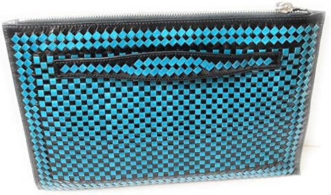 prada madras clutch