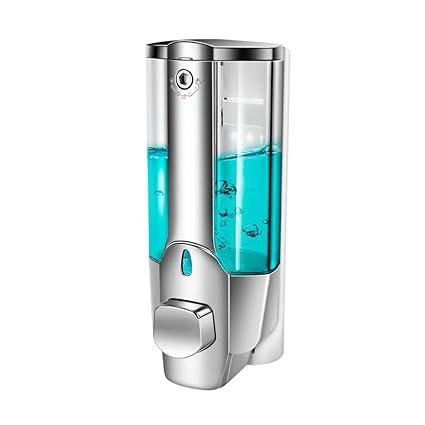 Tagve 350 ml Liquid Soap Dispenser with Lock Key for Sink Bathroom