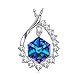 SIVERY Gifts for Women 'Magic Love' Pendant Necklace with Cubic Crystals, Jewelry for Women, Birthday Gifts for Her
