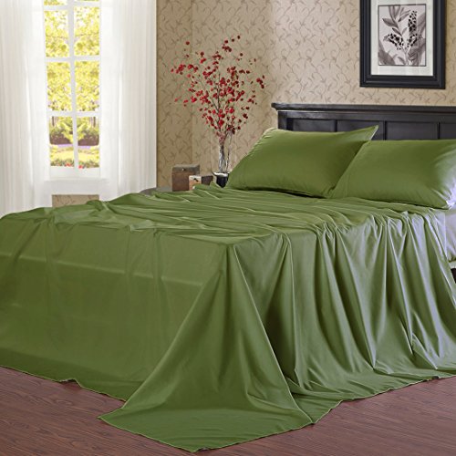 Balichun Microfiber 3 Piece Bed Sheet Set with 18Inch Deep Pocket