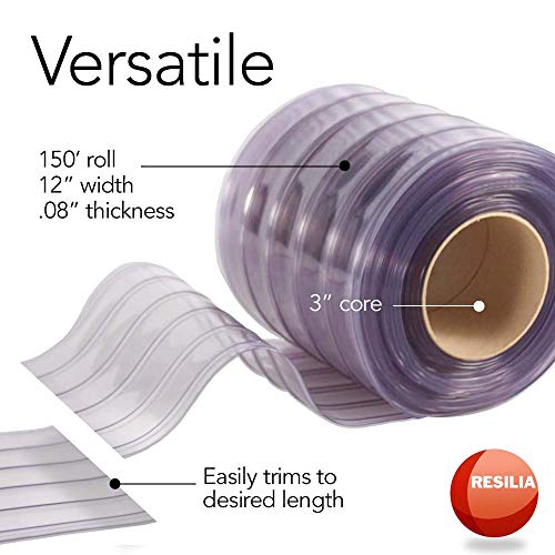 Resilia Plastic Vinyl Strip Curtain For Walk In Freezers