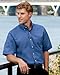 UltraClub Men's Classic Wrinkle-Resistant Long-Sleeve Oxford M FRENCH BLUE