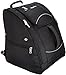 Amazon Basics Waterproof Ski Boot Bag, One-Size, Black, Solid, 14 x 18 x 14.5 Inches