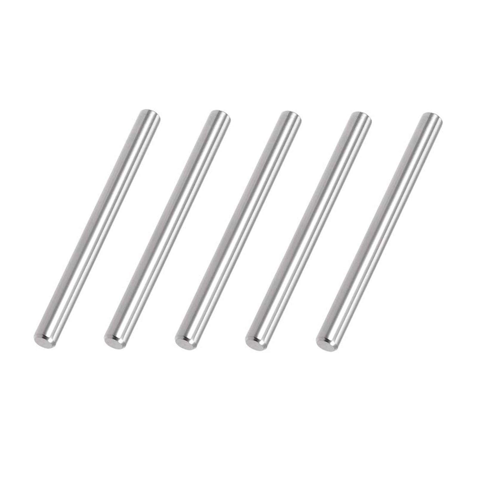 TA-VIGOR 5Pcs 5mm x 50mm Dowel Pins, 304 Stainless Steel Shelf Support Cylindrical Pin Pegs Shelf Support Pegs Fasten Elements for Furniture, Cabinets, and Mechanical Applications