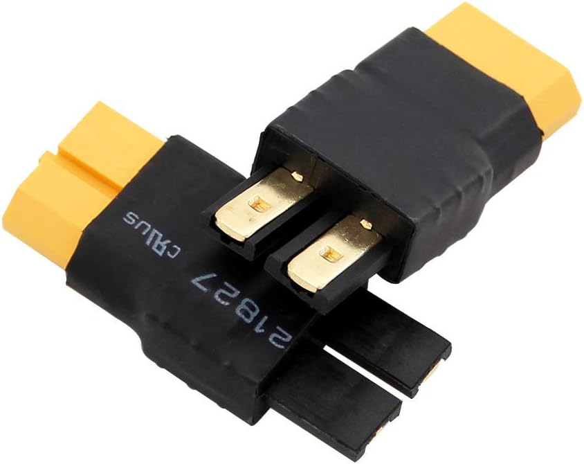 FLY RC 4PCS XT60 Female to TRX Traxxas Male Connector Adapter Wireless Charger Adapter for RC LiPo Battery - Image 4