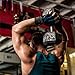 Harbinger Training Grip Wristwrap Weightlifting Gloves with TechGel-Padded Leather Palm (Pair)
