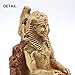 Anxyuan Pharaoh Statue Aquarium Decoration, Exotic Environments Fish Tank Fountain Ornament with Caves for Hiding, Available to Linking to Oxygen Pump, 4.1