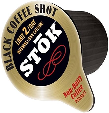 StoK Caffeinated Black Coffee Shots by Coffee Fanatics