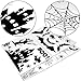 Halloween Window Clings Decoration Bats Spiders Weepa 102 Pcs Halloween Bat Spider Window Sticker Decorations Party Supplies