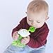 BooginHead Baby Toddler Squeez'Ems Puree Pouches, Dishwasher safe YUM! Green/White