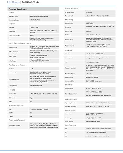 DahuaOEM NVR302A-8/8P-4K