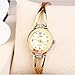 OrangeTag Rose Gold Plated Women's Elegant Rhinestone Bracelet Quartz Watch Fashion Lad...