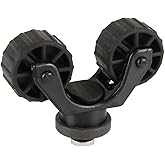 YakAttack ParkNPole RotoGrip Pole Holder | Stakeout Pole Holder | Track Mount Kayak Accessories | 2.4" Low Profile | Made in USA | Compatible with GearTrac, MightyMount & More | Kayak Rail Accessory